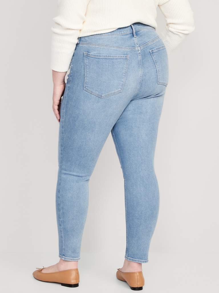 High-Waisted Rockstar Super-Skinny Jeans