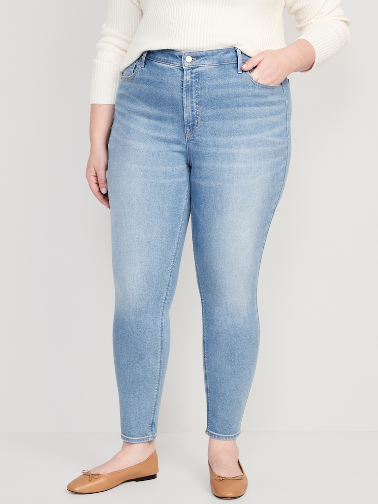High-Waisted Rockstar Super-Skinny Jeans