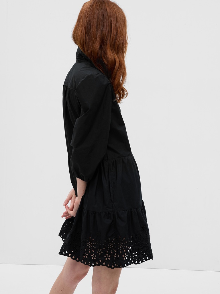 Puff Sleeve Shirtdress