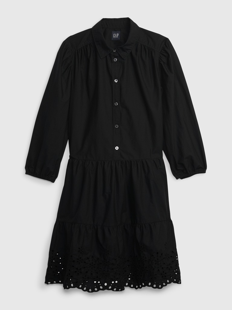 Puff Sleeve Shirtdress