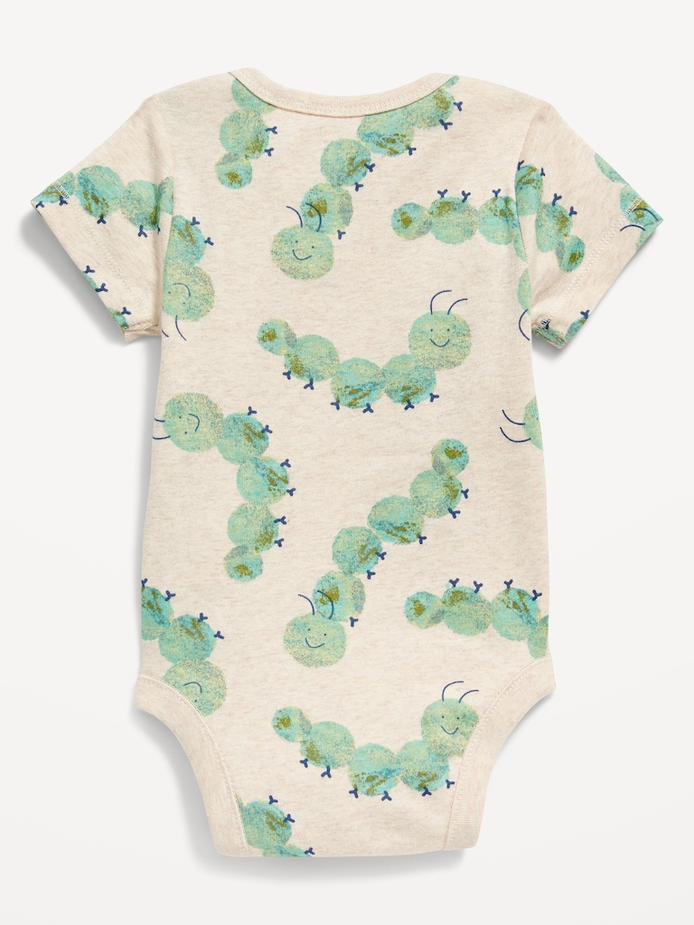 Unisex Short-Sleeve Bodysuit for Baby