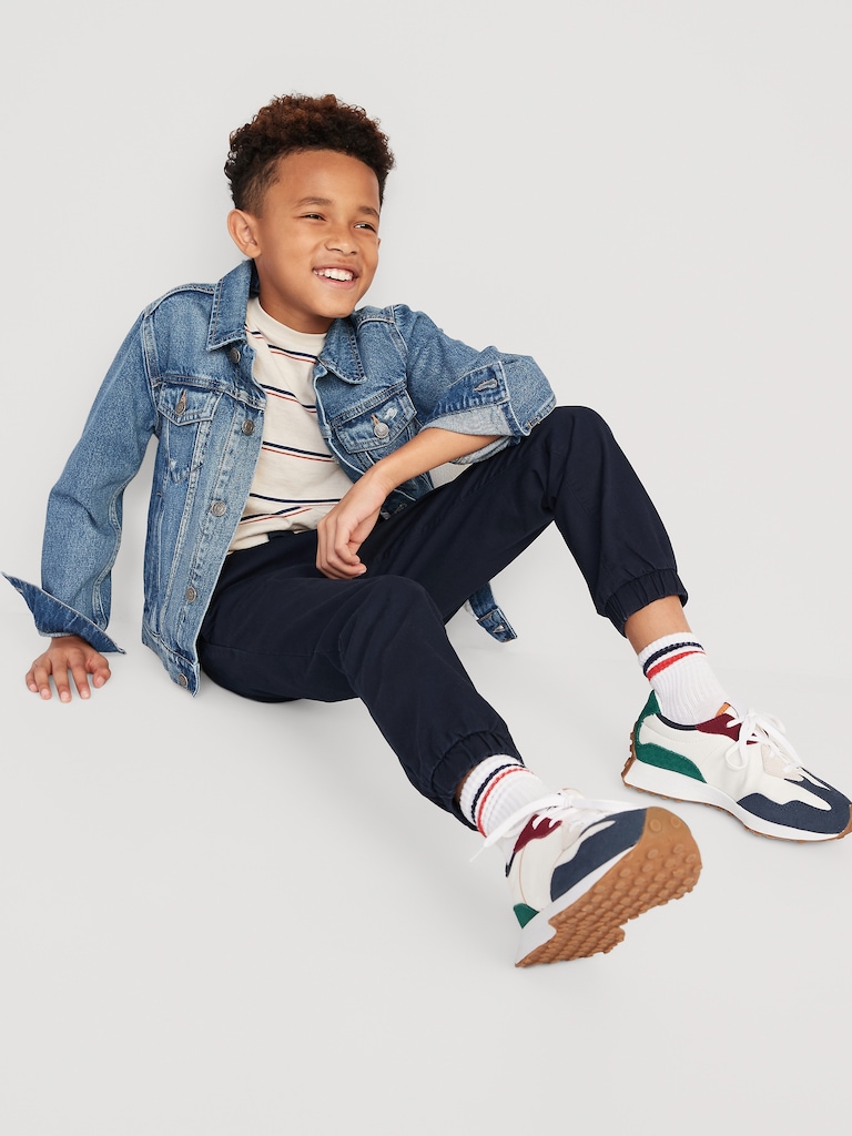 Built-In Flex Twill Jogger Pants for Boys