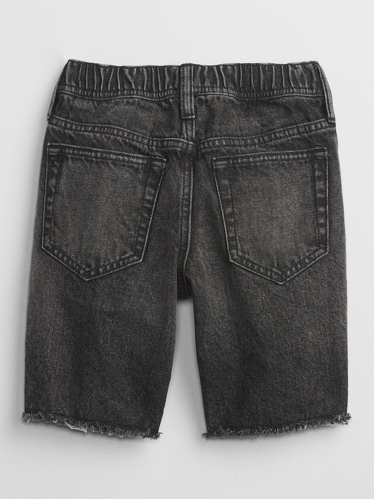 Kids Slim Denim Pull-On Shorts