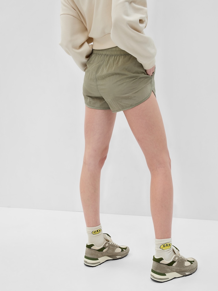 GapFit High Rise Running Shorts