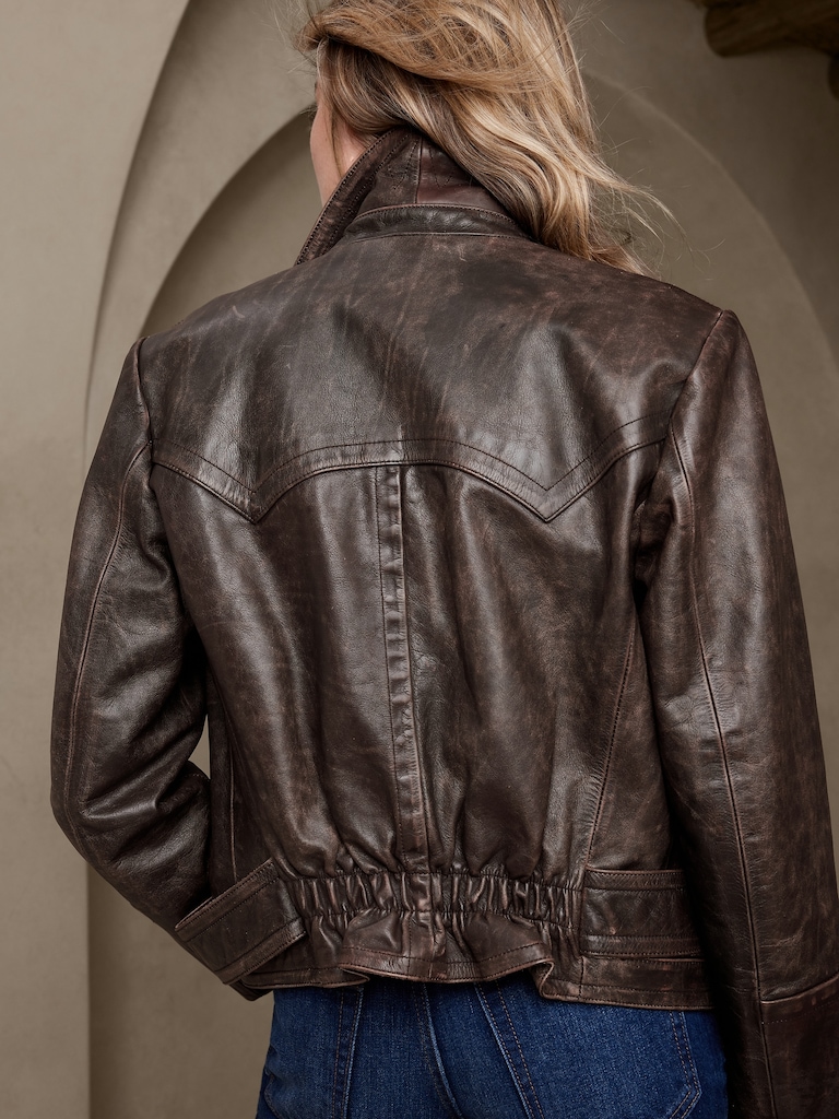 Canyon Leather Moto Jacket