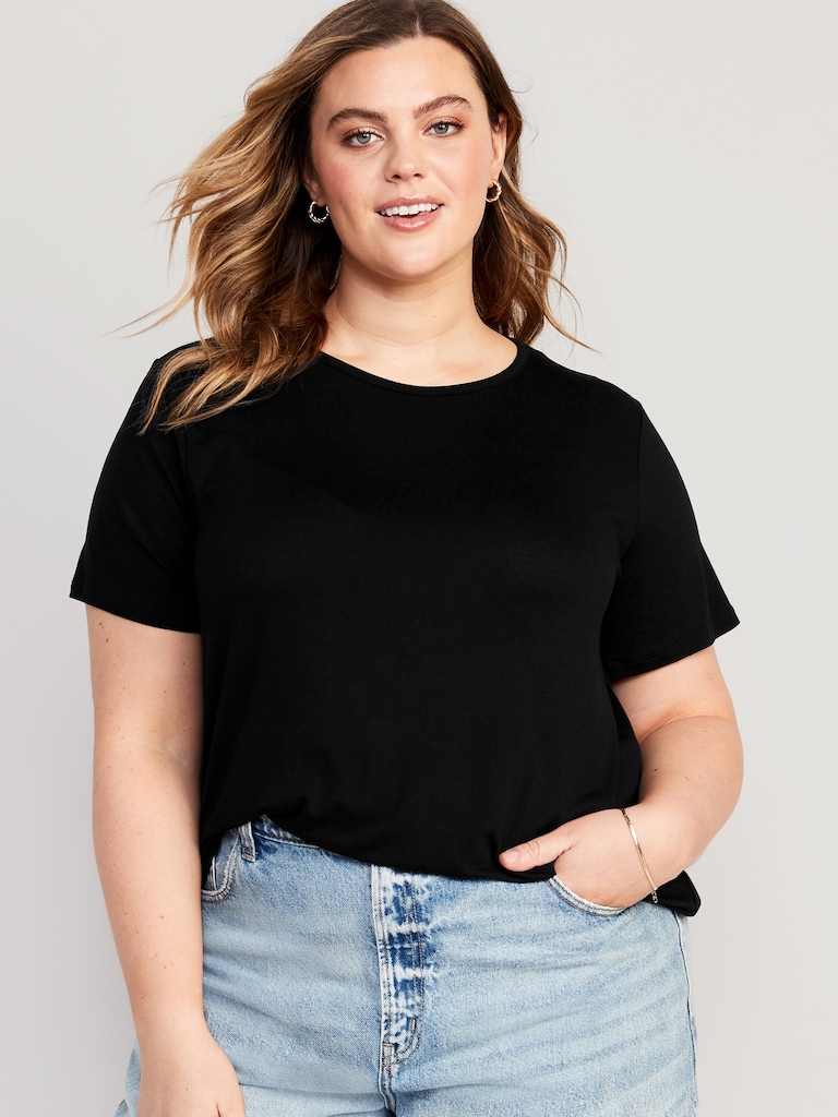 Luxe Crew-Neck T-Shirt