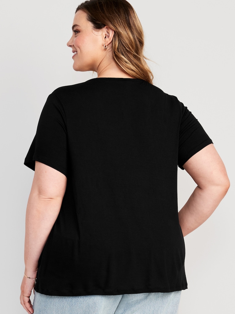 Luxe Crew-Neck T-Shirt