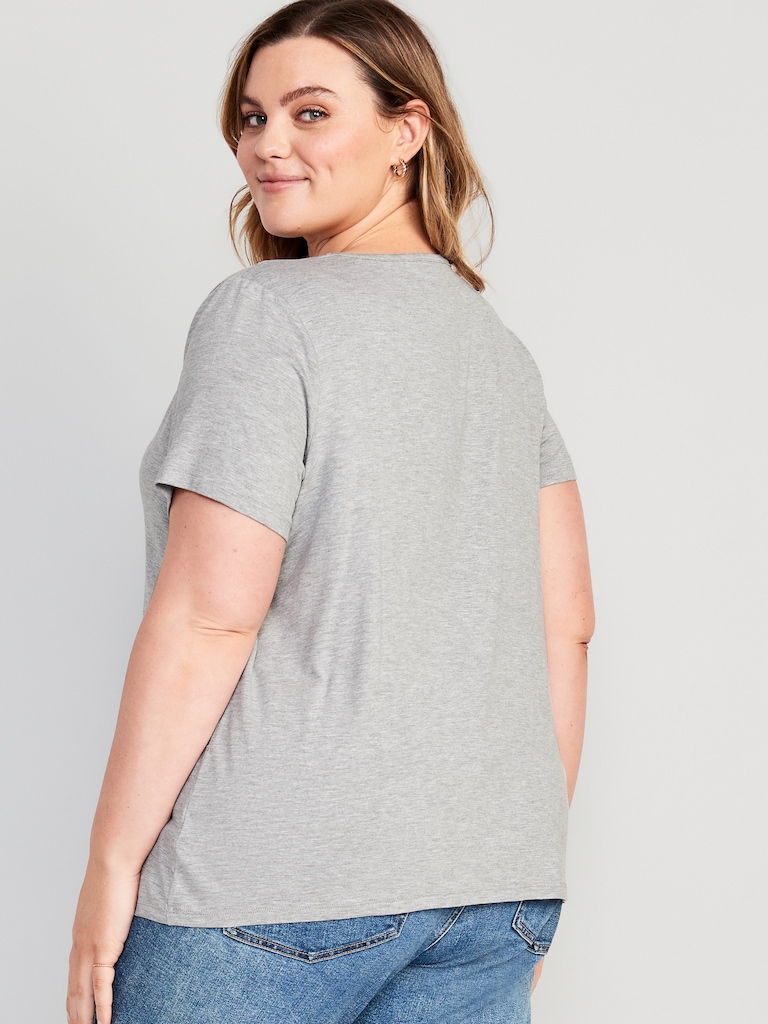 Luxe V-Neck T-Shirt