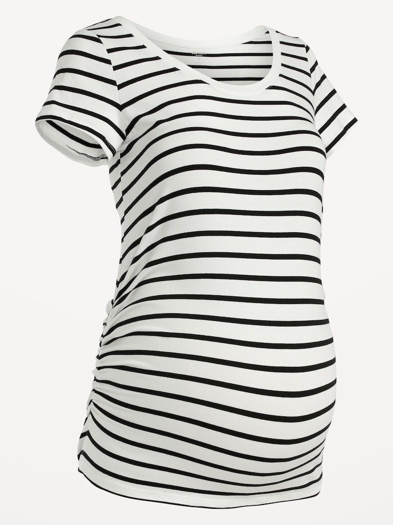 Maternity Scoop-Neck T-Shirt