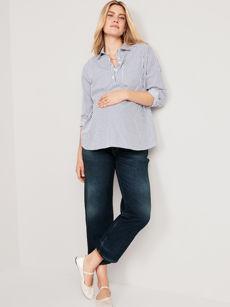 Maternity Full-Panel OG Loose Jeans