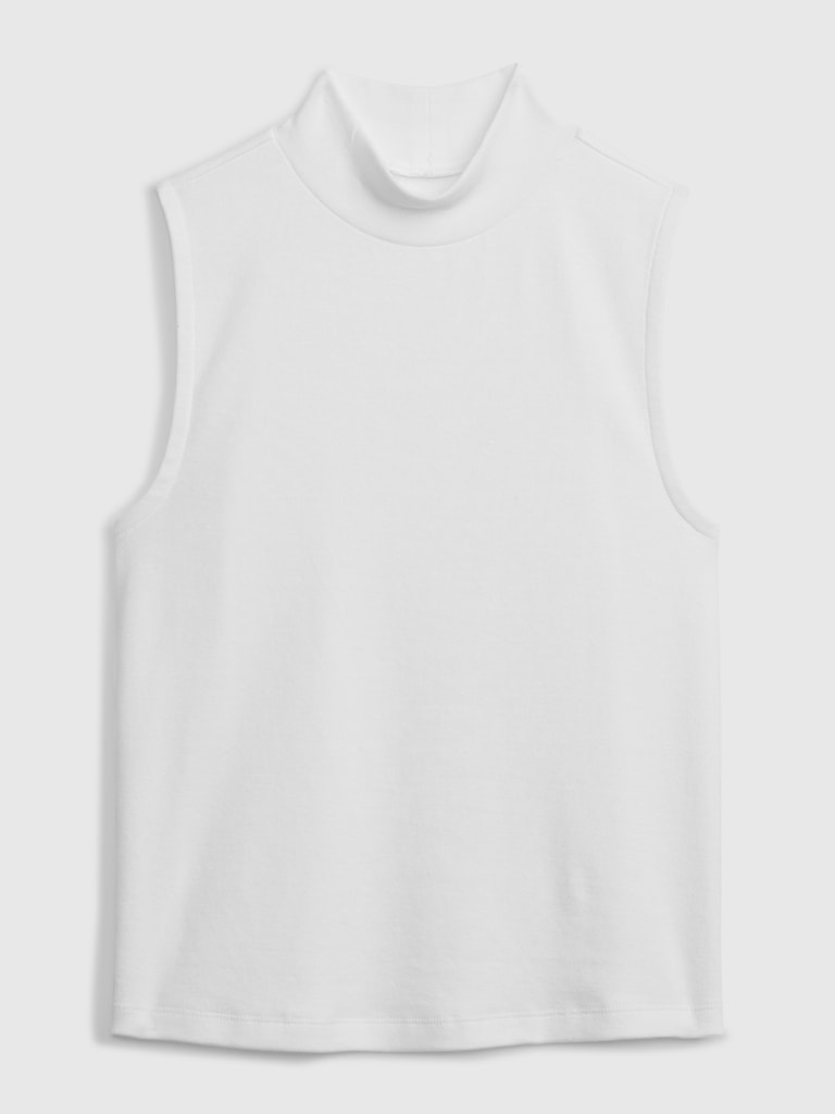 Modern Mockneck Tank Top