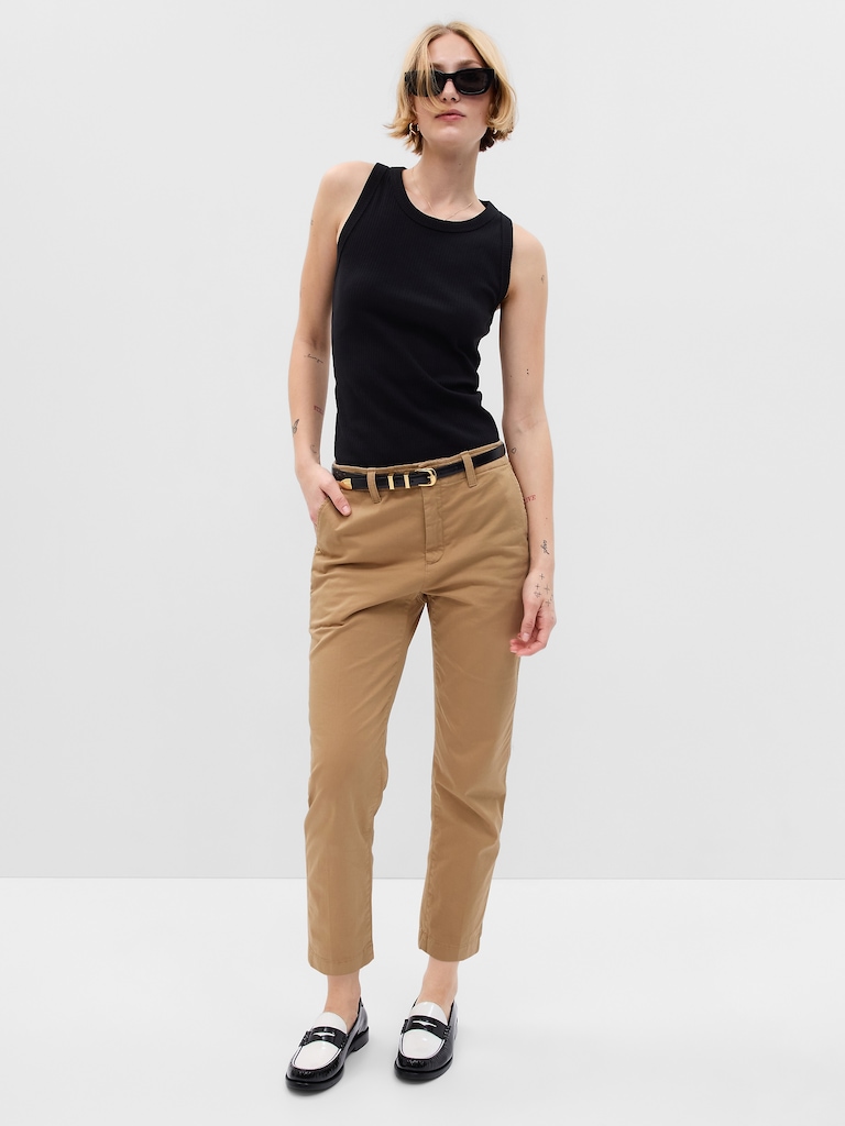 Mid Rise Downtown Khakis