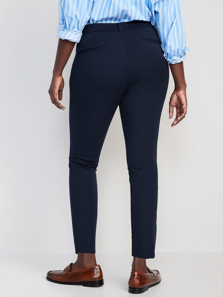High-Waisted Pixie Skinny Ankle Pants