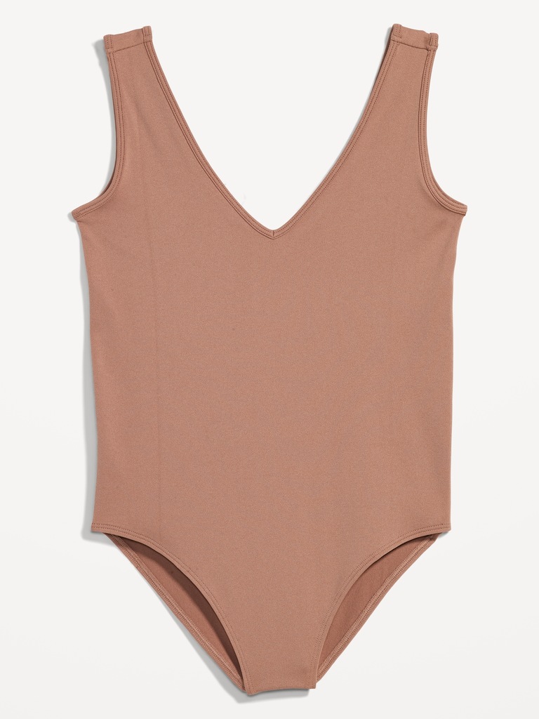 Seamless Base-Layer Tank Top Bodysuit