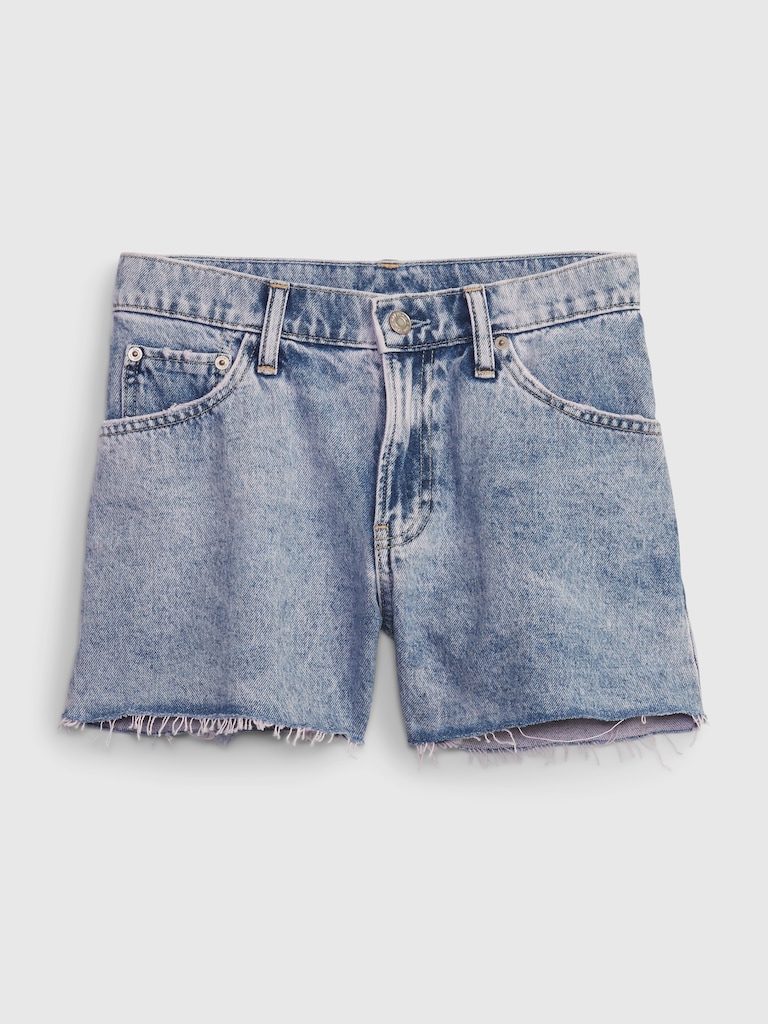 4" Low Rise Stride Denim Shorts