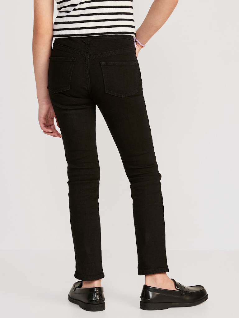Wow Skinny Pull-On Black Jeans for Girls