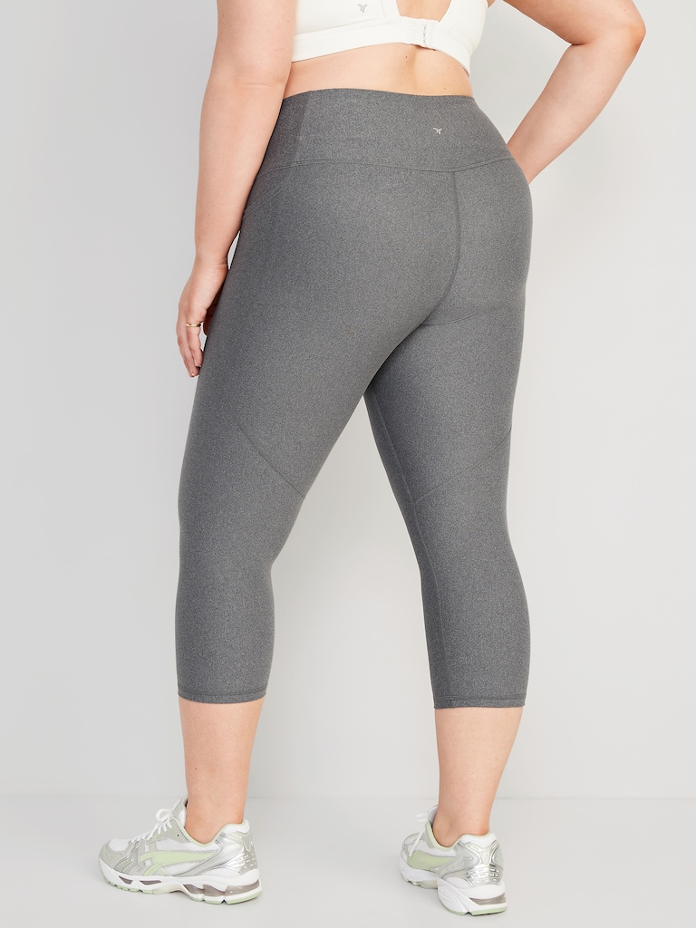 High-Waisted PowerSoft Crop Leggings for Women