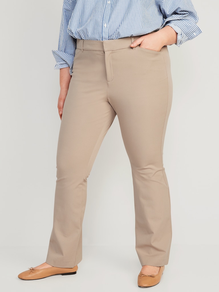 High-Waisted Pixie Flare Pants