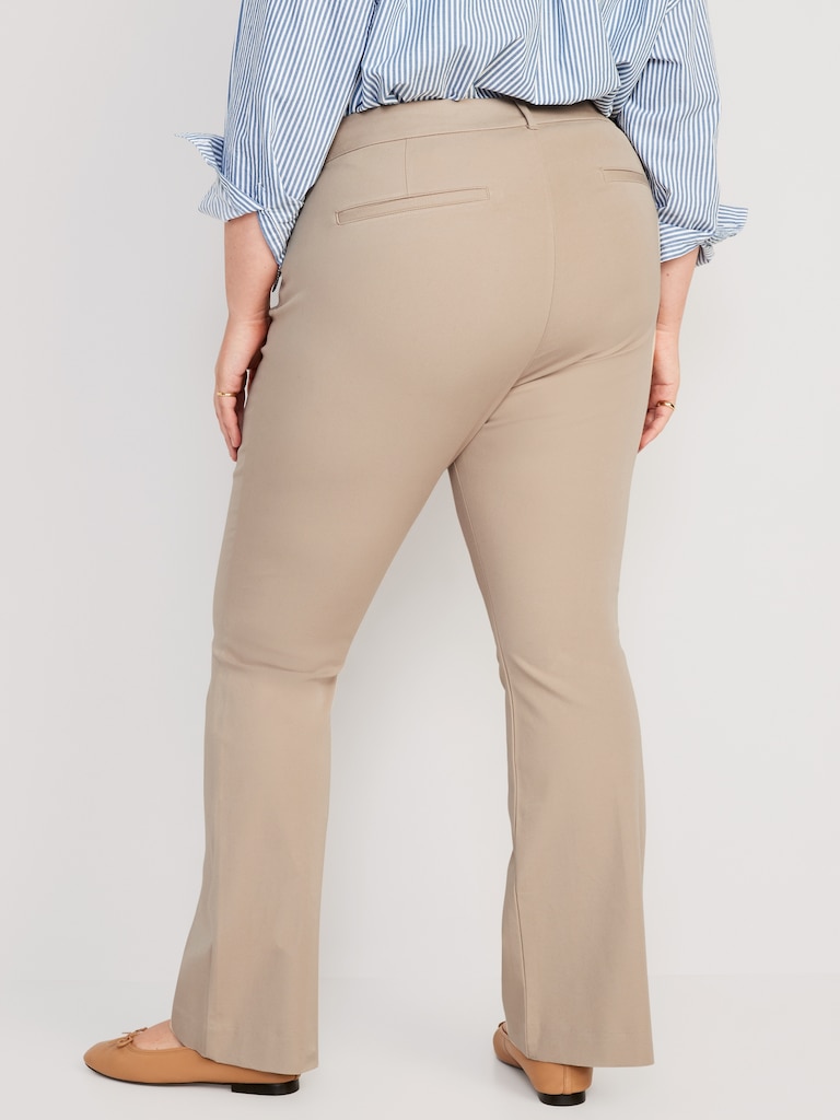 High-Waisted Pixie Flare Pants