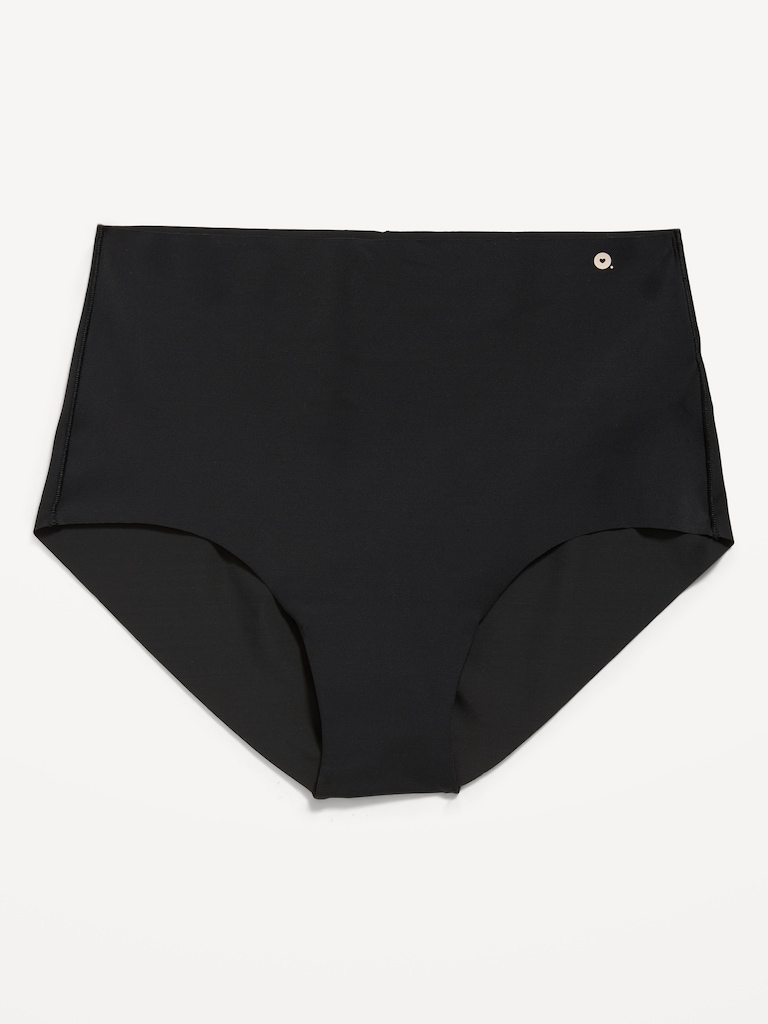 High-Waisted No-Show Brief Underwear