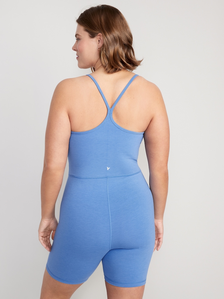 PowerChill Racerback Bodysuit -- 6-inch inseam