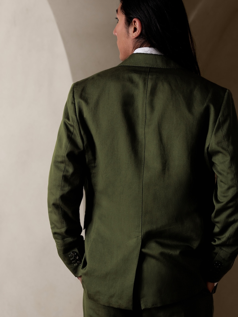 Onda Cotton-Linen Suit Jacket