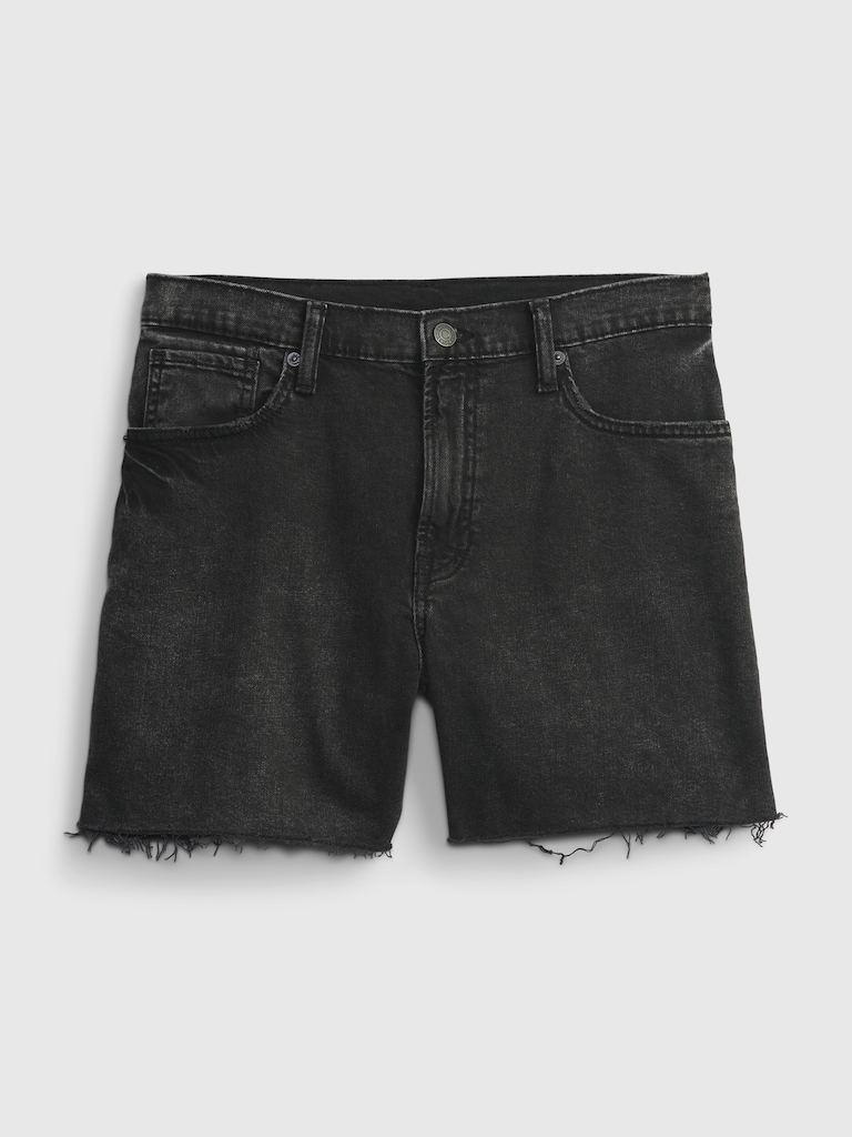 5" High Rise Cotton '90s Loose Denim Shorts