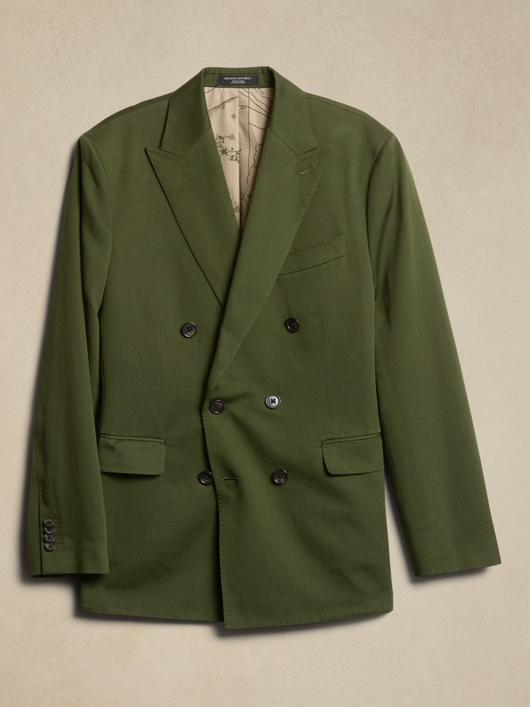 Onda Cotton-Linen Suit Jacket