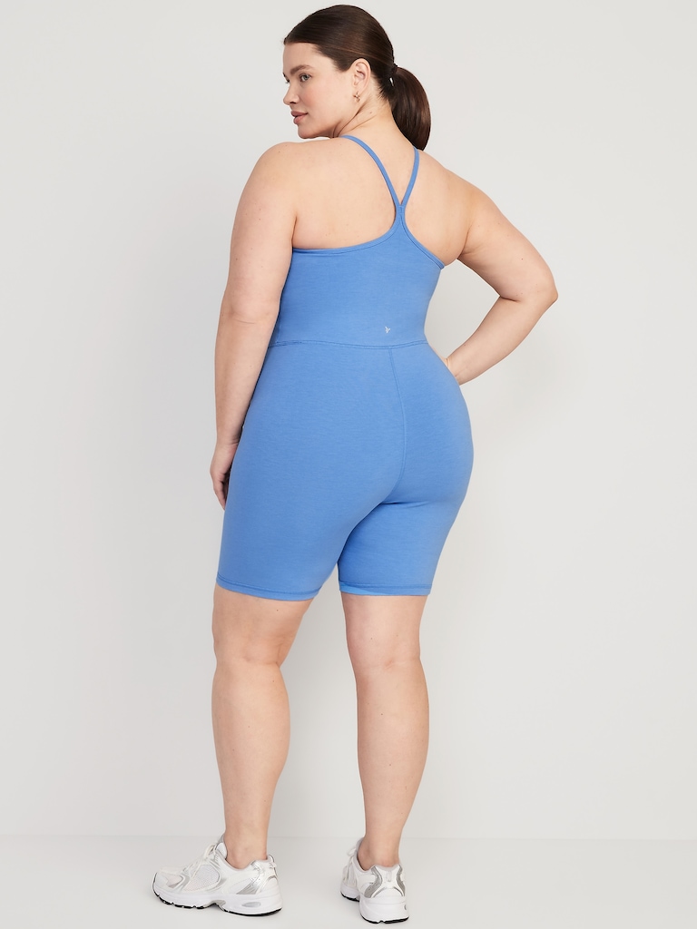 PowerChill Racerback Bodysuit -- 6-inch inseam