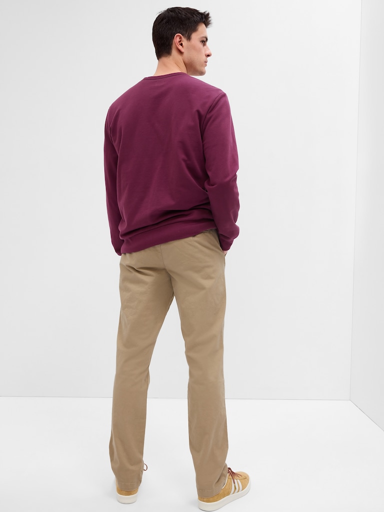 GapFlex Essential Khakis in Straight Fit