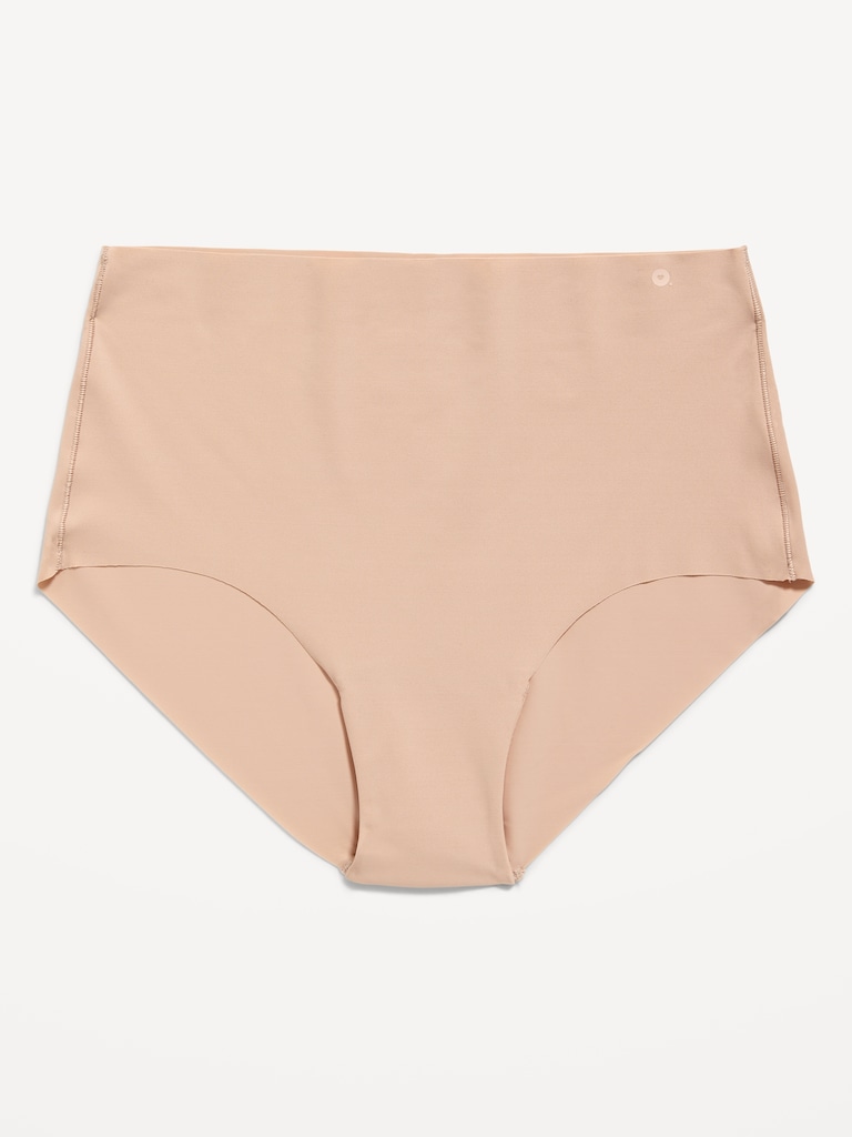 High-Waisted No-Show Brief Underwear