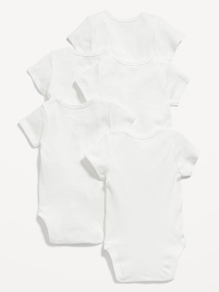 Unisex Bodysuit 5-Pack for Baby