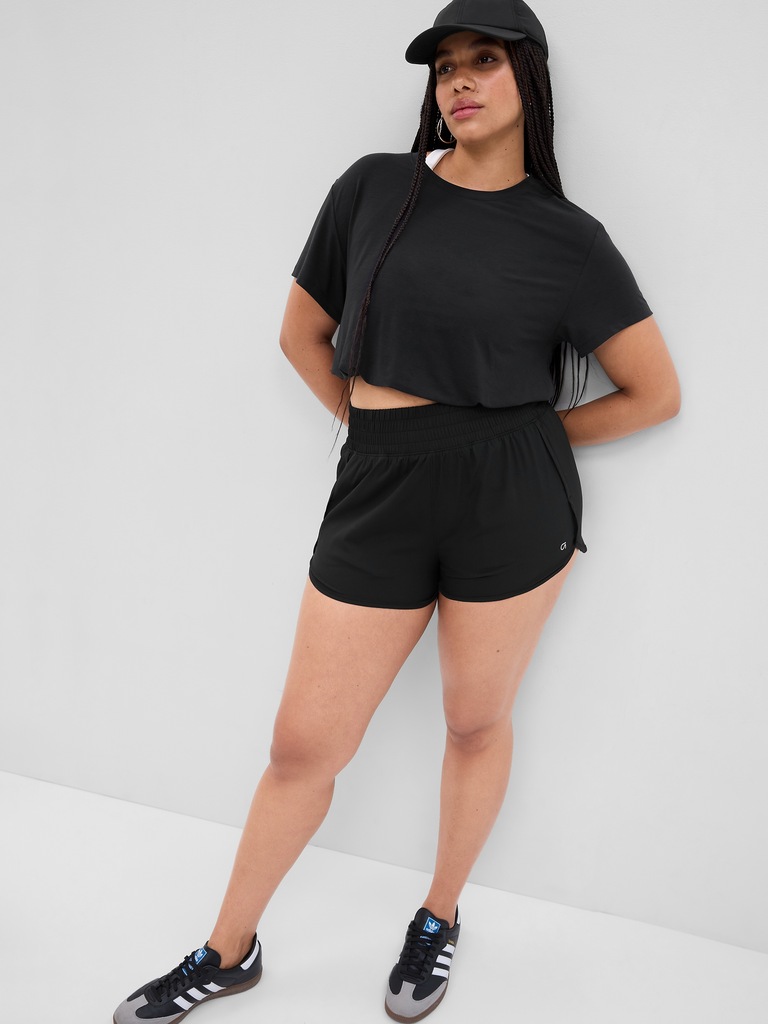 GapFit High Rise Running Shorts