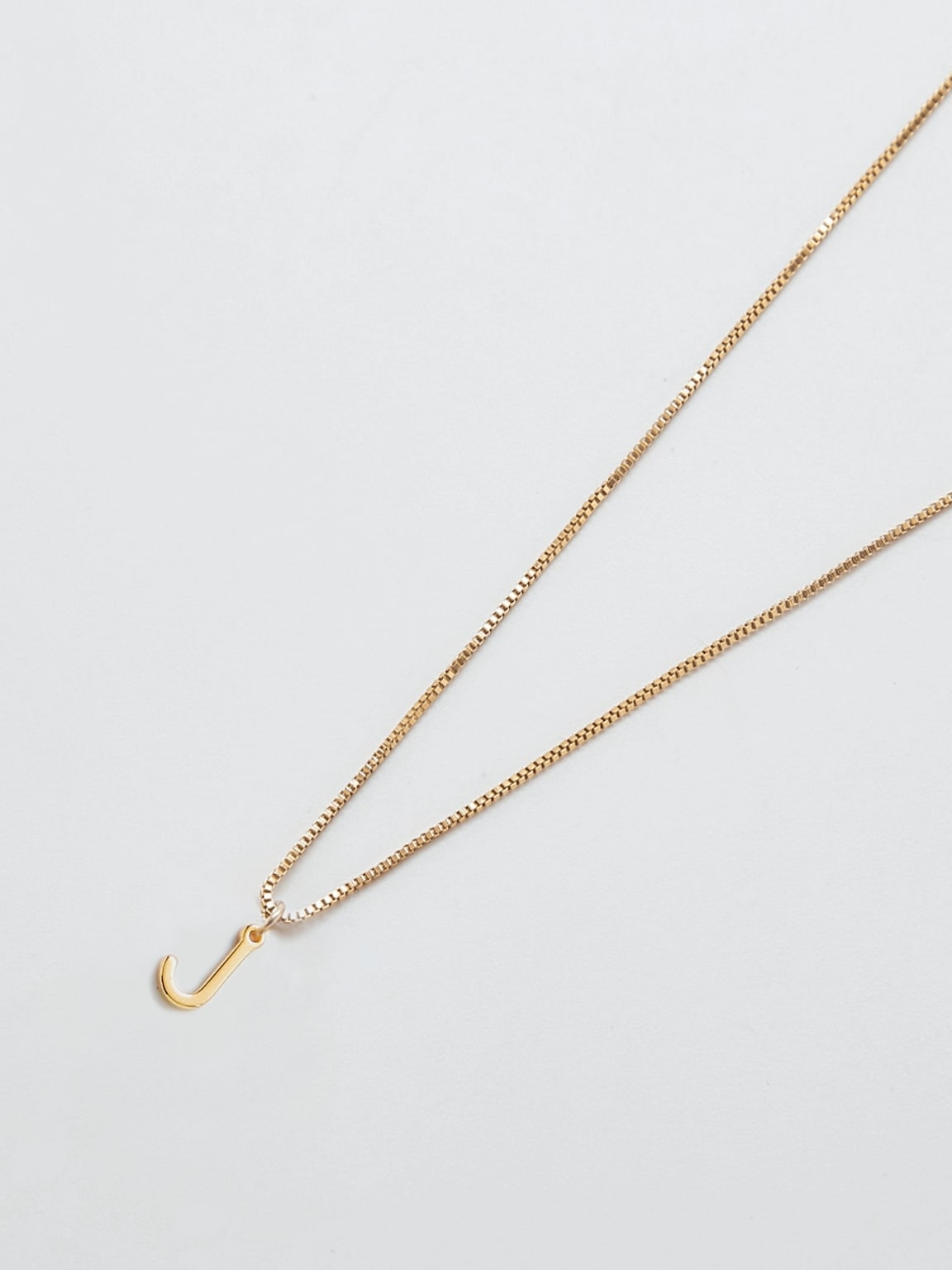 Admiral Row Gold Dainty Initial Necklace