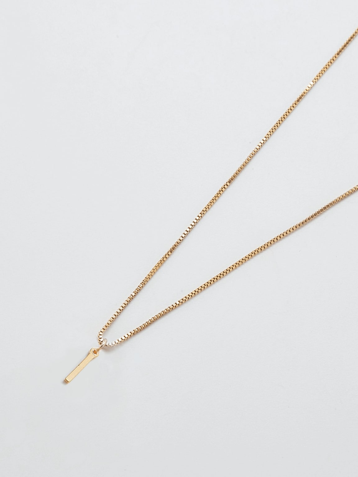 Admiral Row Gold Dainty Initial Necklace