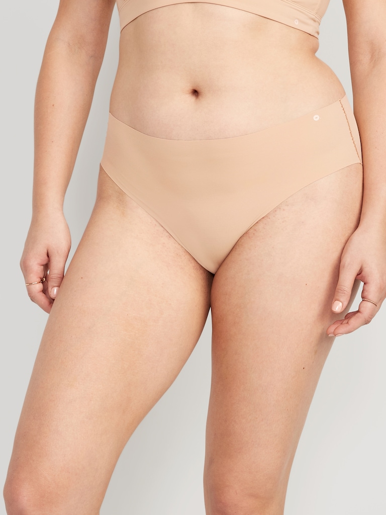 Low-Rise No-Show Hipster Underwear