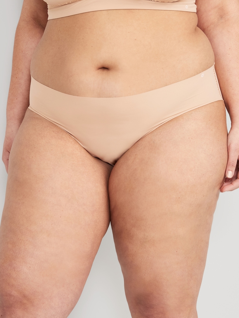 Low-Rise No-Show Hipster Underwear