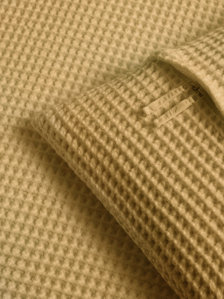 Cotton Waffle-Weave Duvet Cover