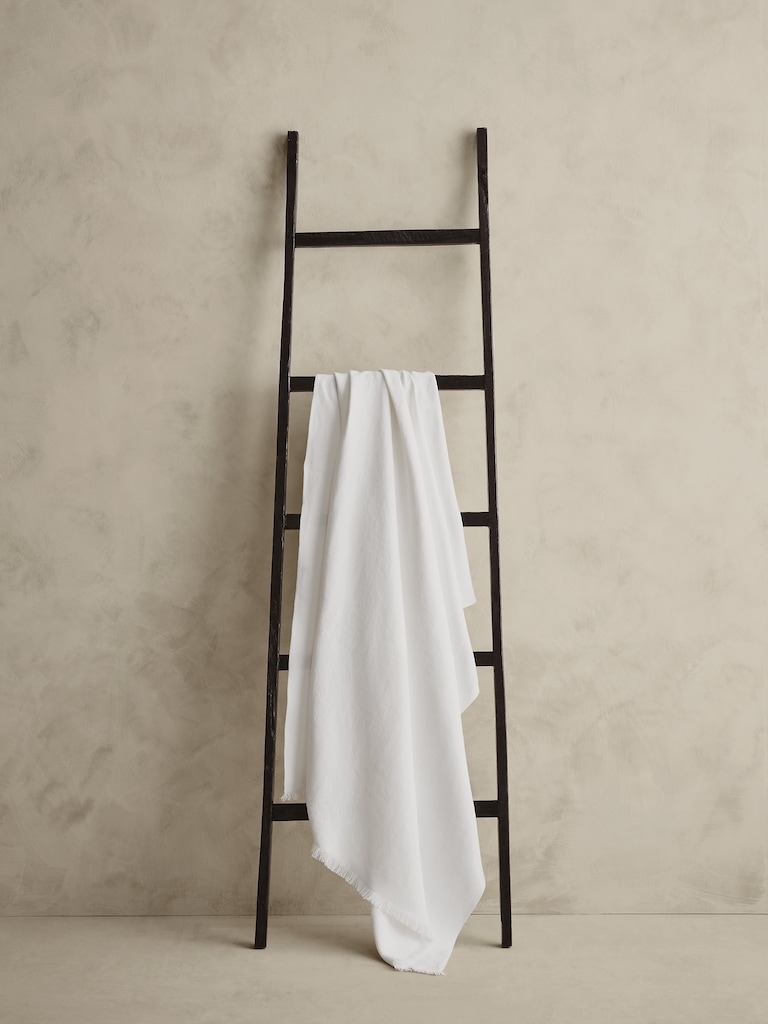 European Linen Throw
