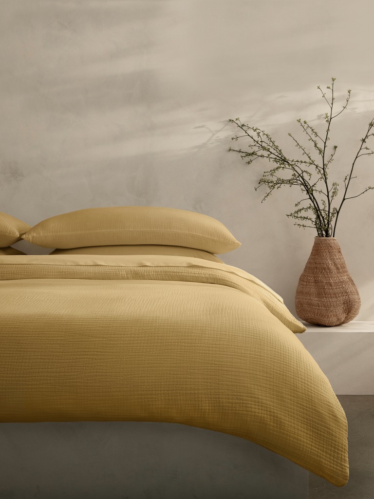 Organic Cotton Gauze Duvet Cover