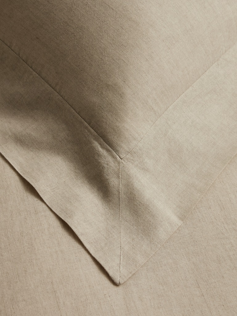 Washed Linen-Cotton Shams