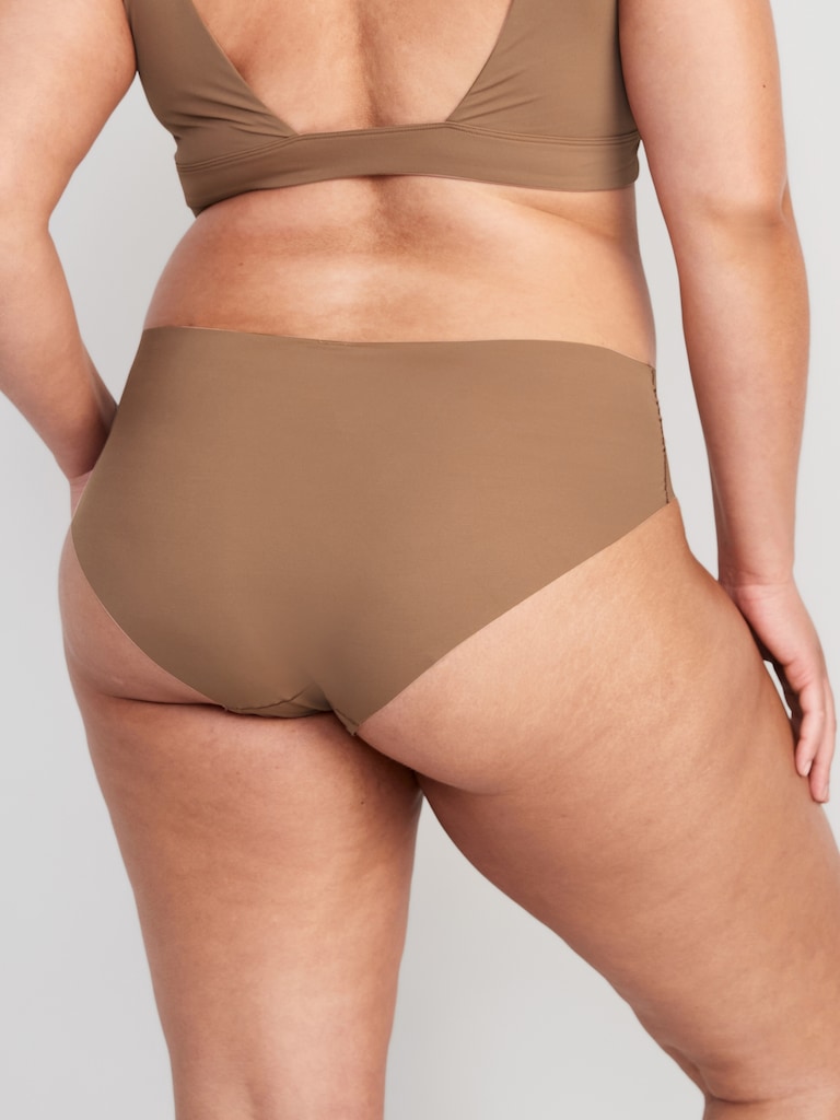 Low-Rise No-Show Hipster Underwear