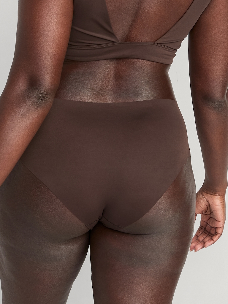 Low-Rise No-Show Hipster Underwear