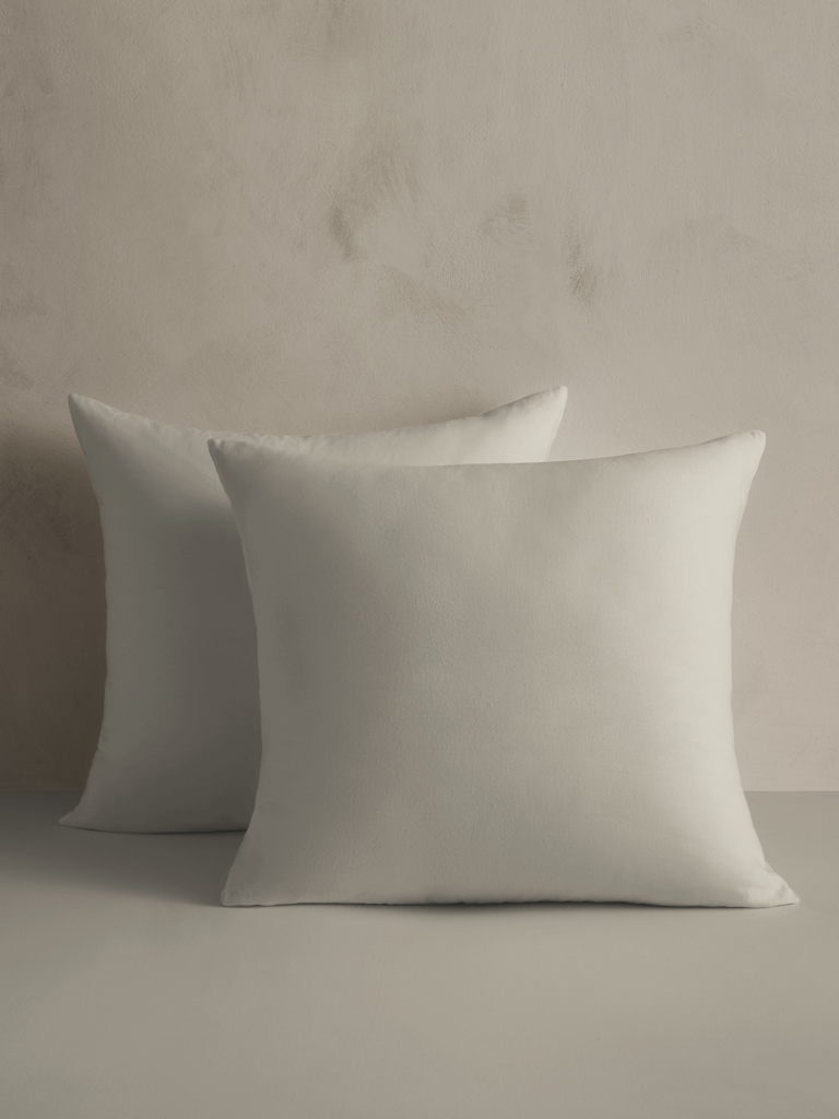 Washed Linen-Cotton Shams