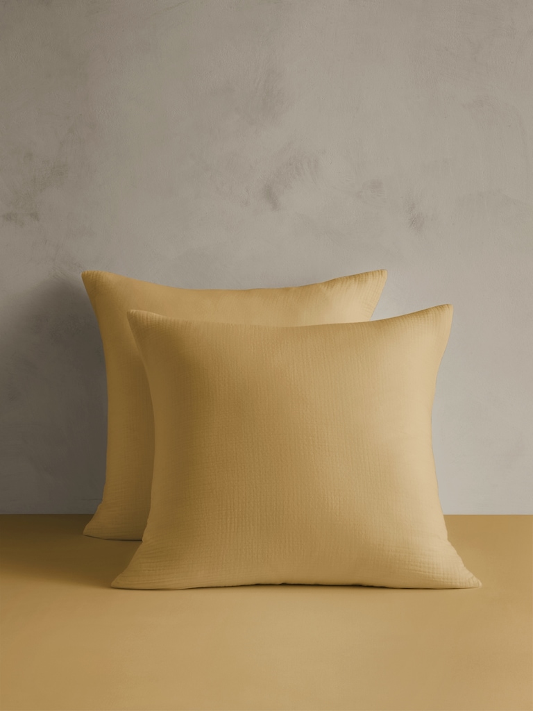 Organic Cotton Gauze Shams