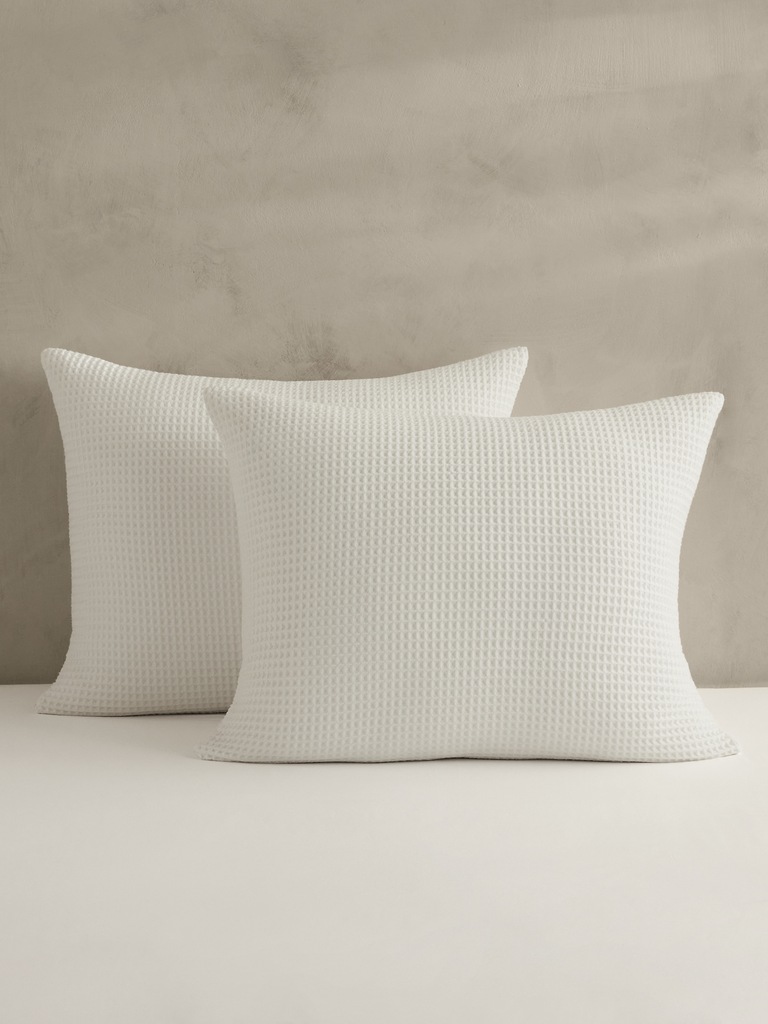 Cotton Waffle-Weave Shams