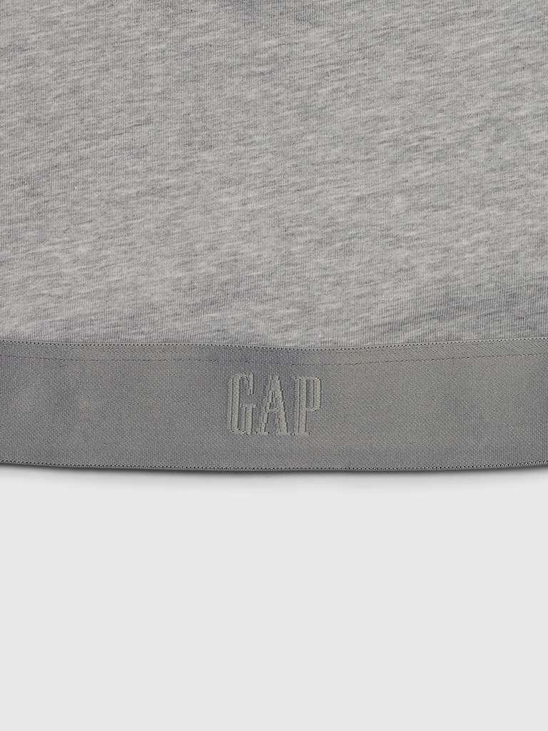 Organic Stretch Cotton Gap Logo Bralette