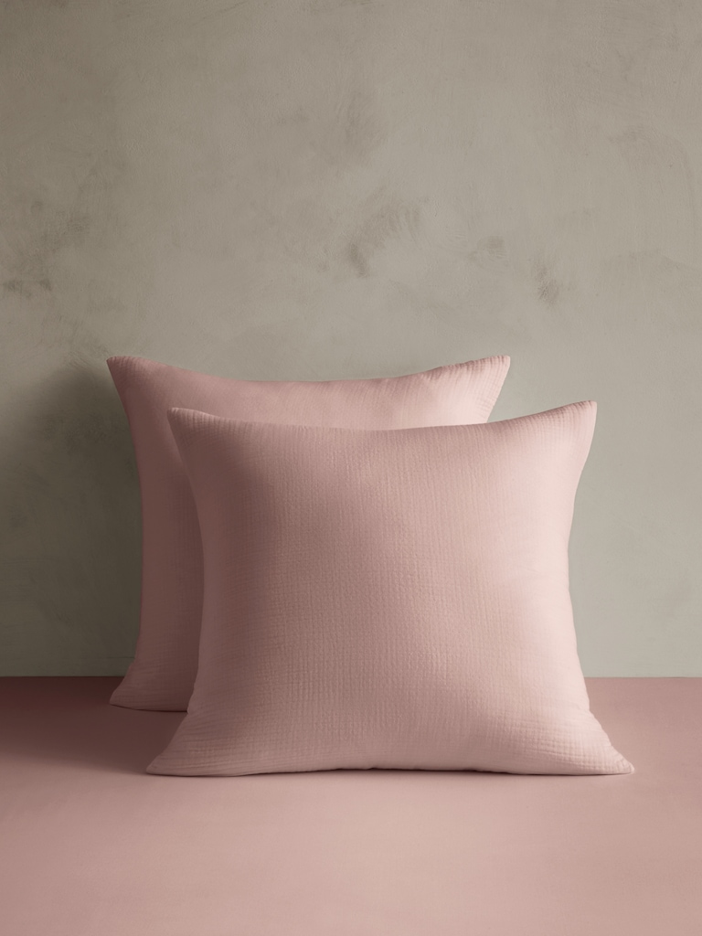 Organic Cotton Gauze Shams