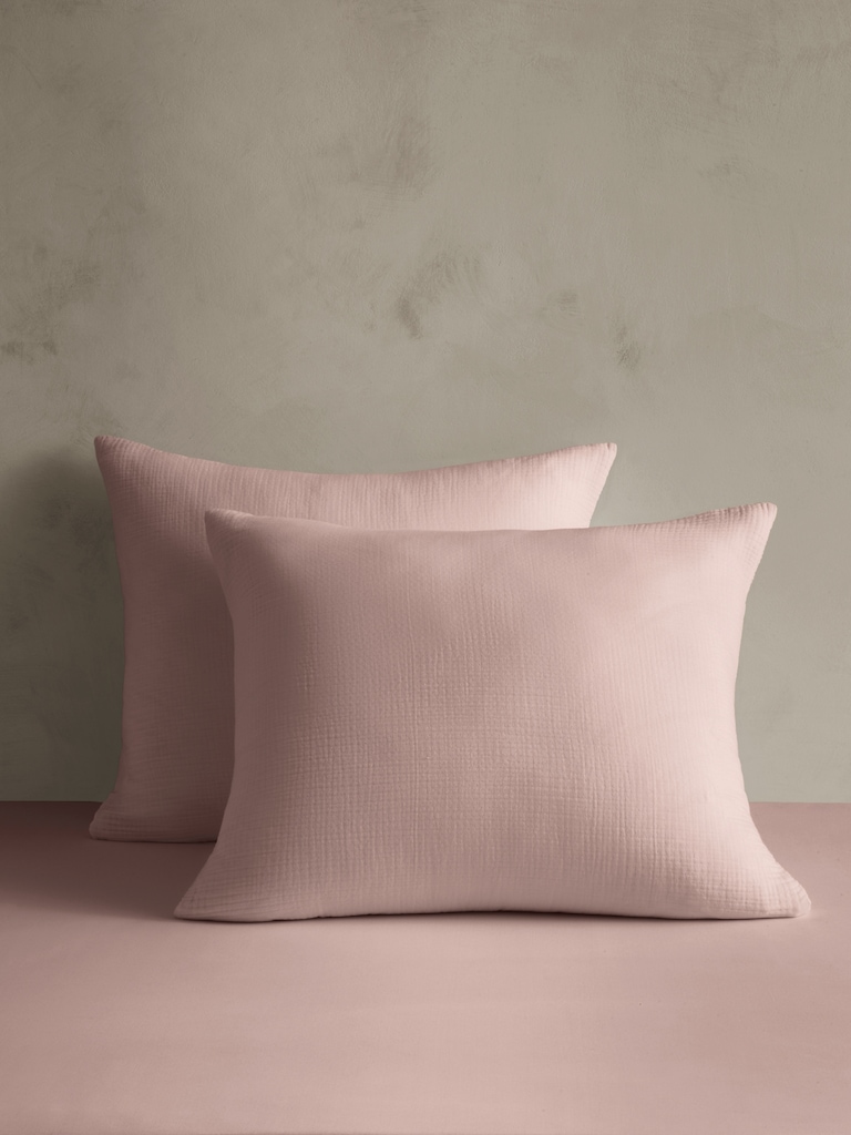 Organic Cotton Gauze Shams