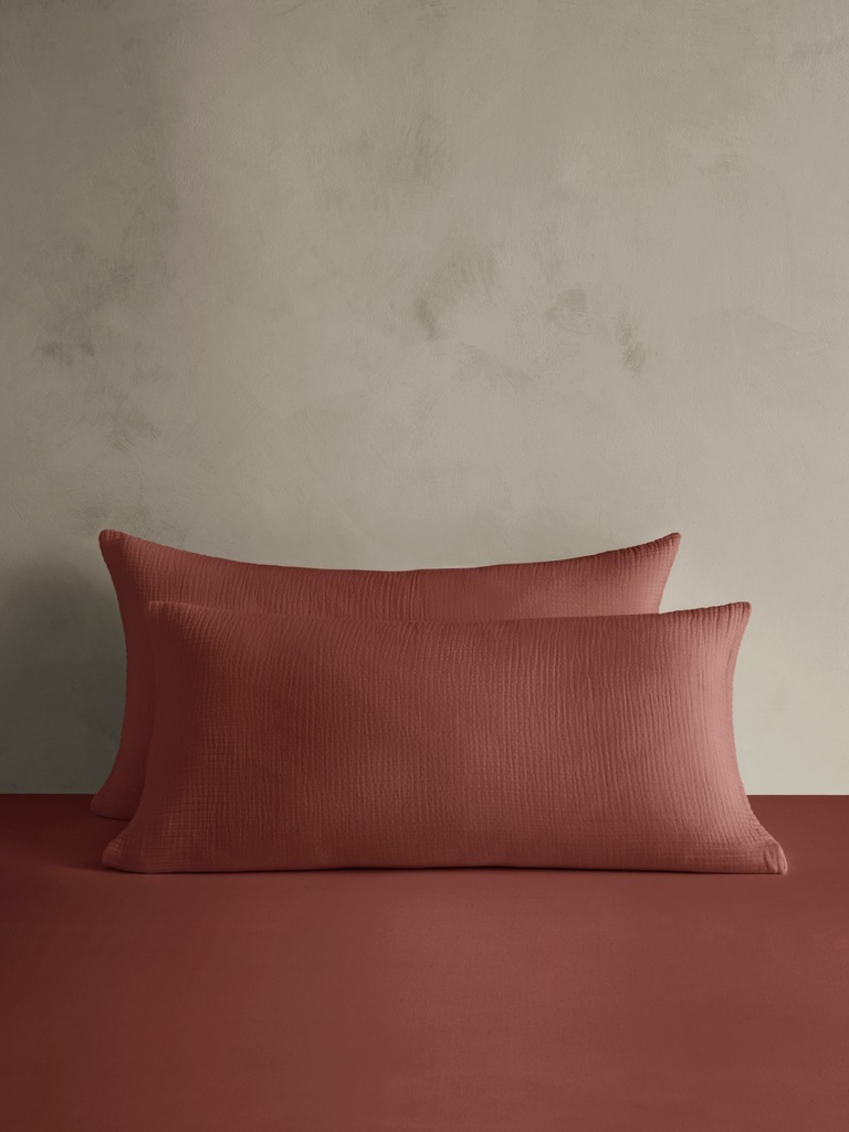 Organic Cotton Gauze Shams